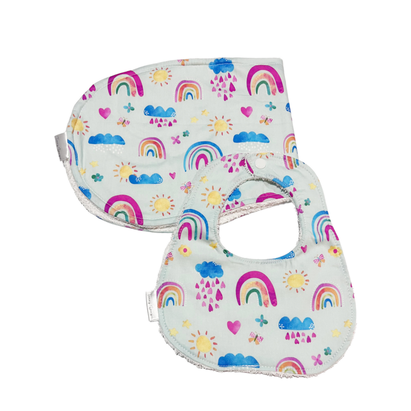 Bib & Burp Set 76