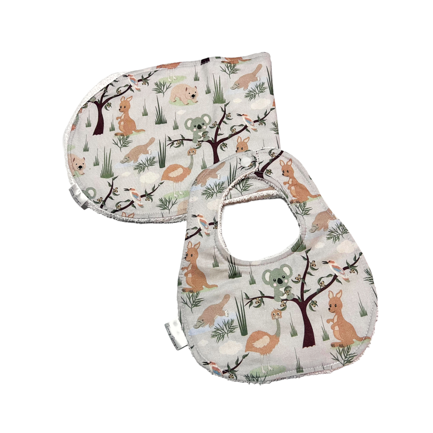 Bib & Burp Set 81