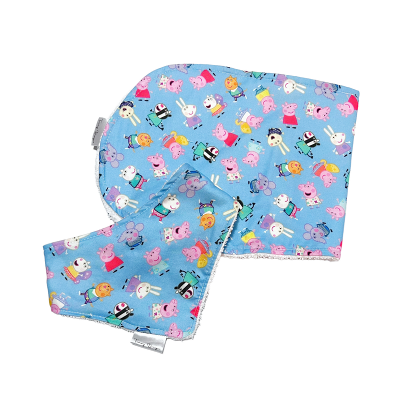 Bib & Burp Set 89