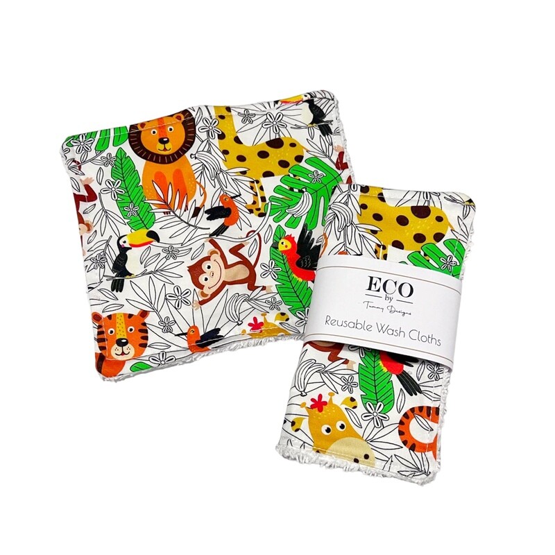 Reusable Wash Cloths 100