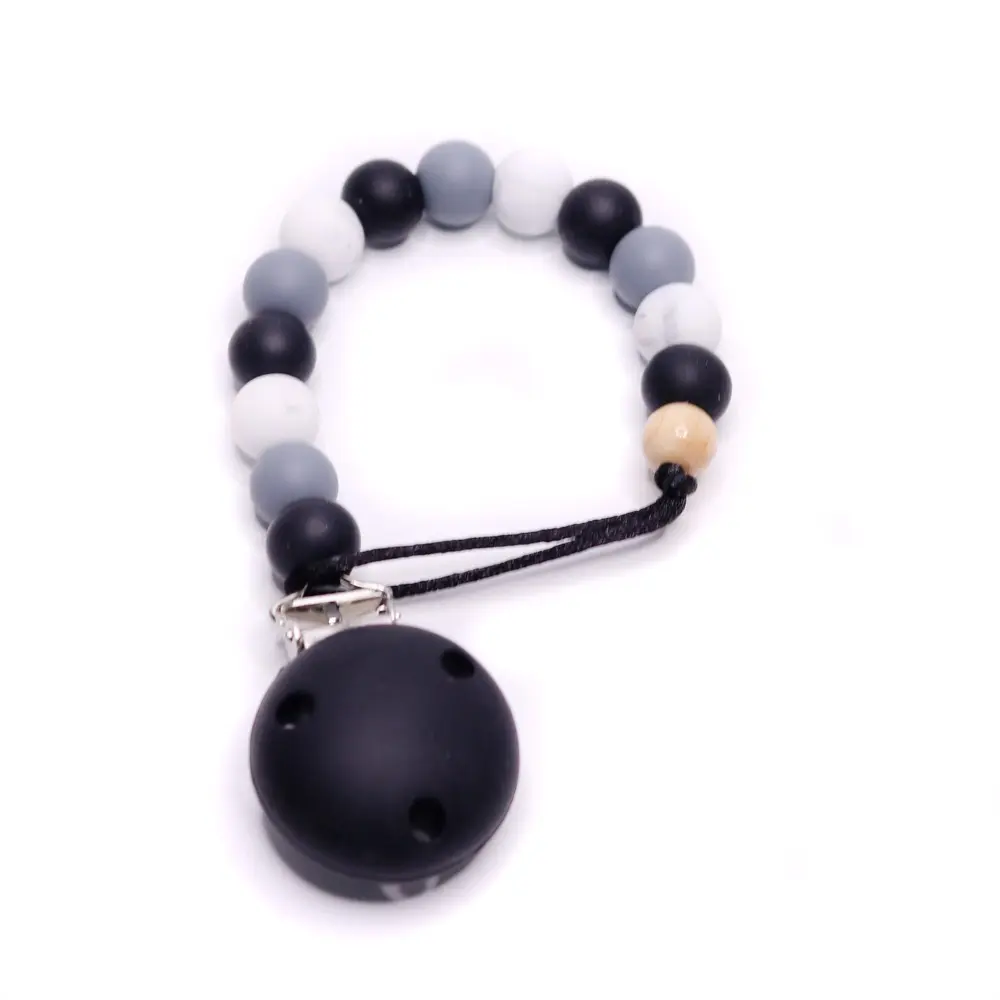 Dummy Clip Silicone – Trio Black, Dark Grey & Marble