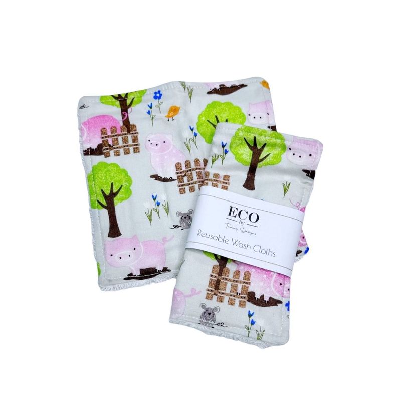 Reusable Wash Cloths 111