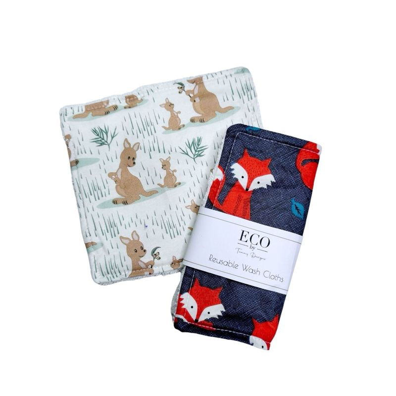 Reusable Wash Cloths 123