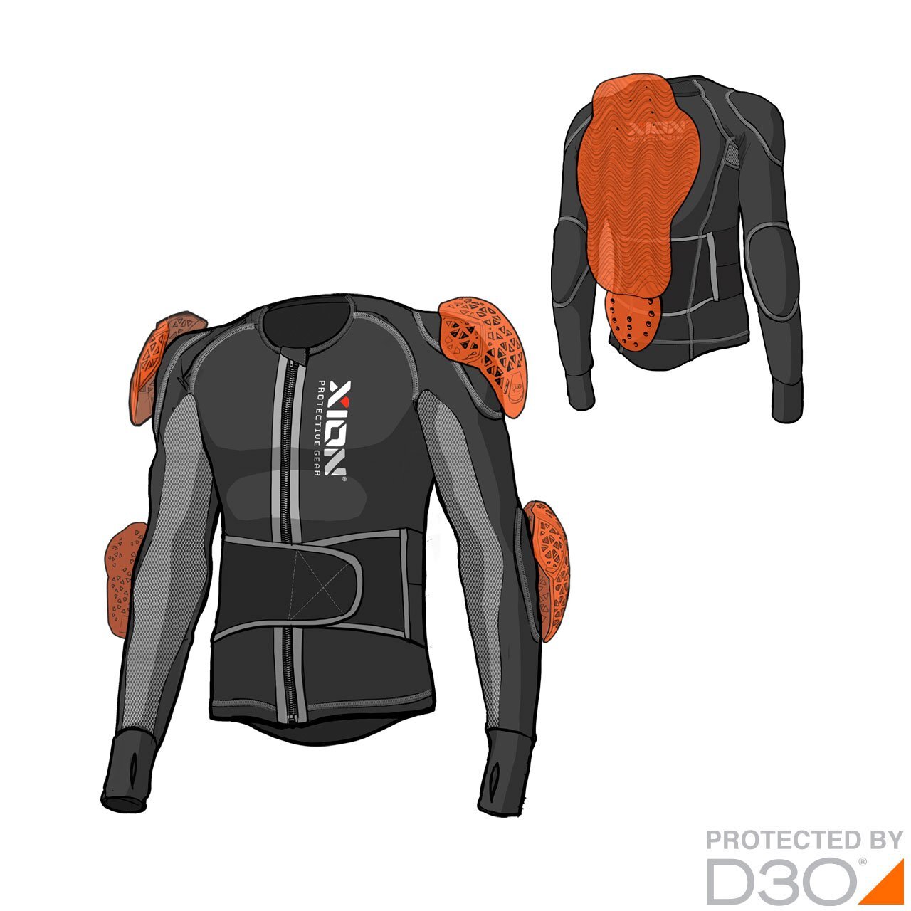 LS Jacket FREERIDE-EVO-V1 Men's