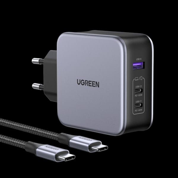 UGREEN Nexode 140W GaN Chargeur 3 Ports