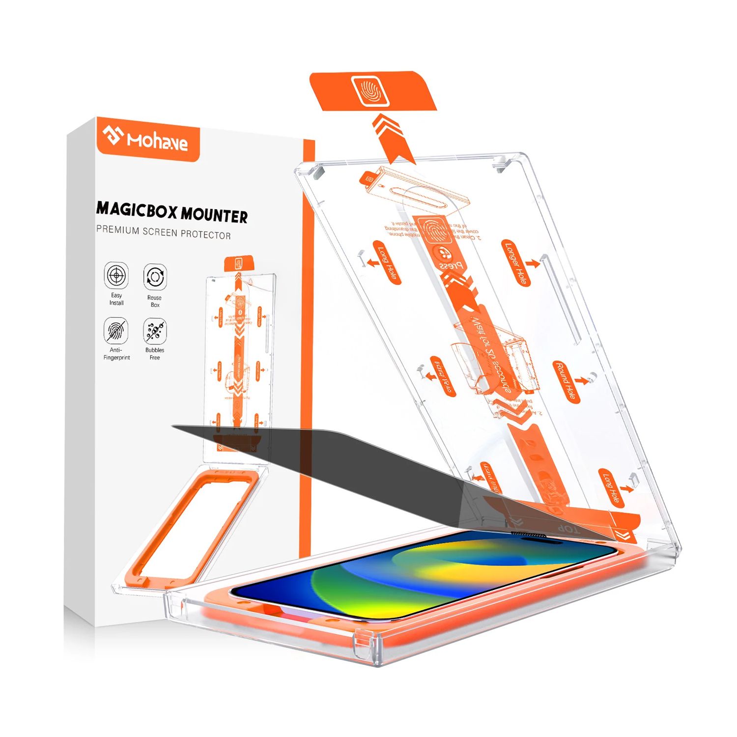 Mohave MagicBox Mounter Antichoc avec filtre de confidentialité (Fumé*)  pour Samsung Galaxy S26 Ultra