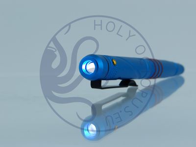 Resilience No 1 - Blau - Tungsten Steel Tip &amp; LED - Aircraft-Grade Aluminum