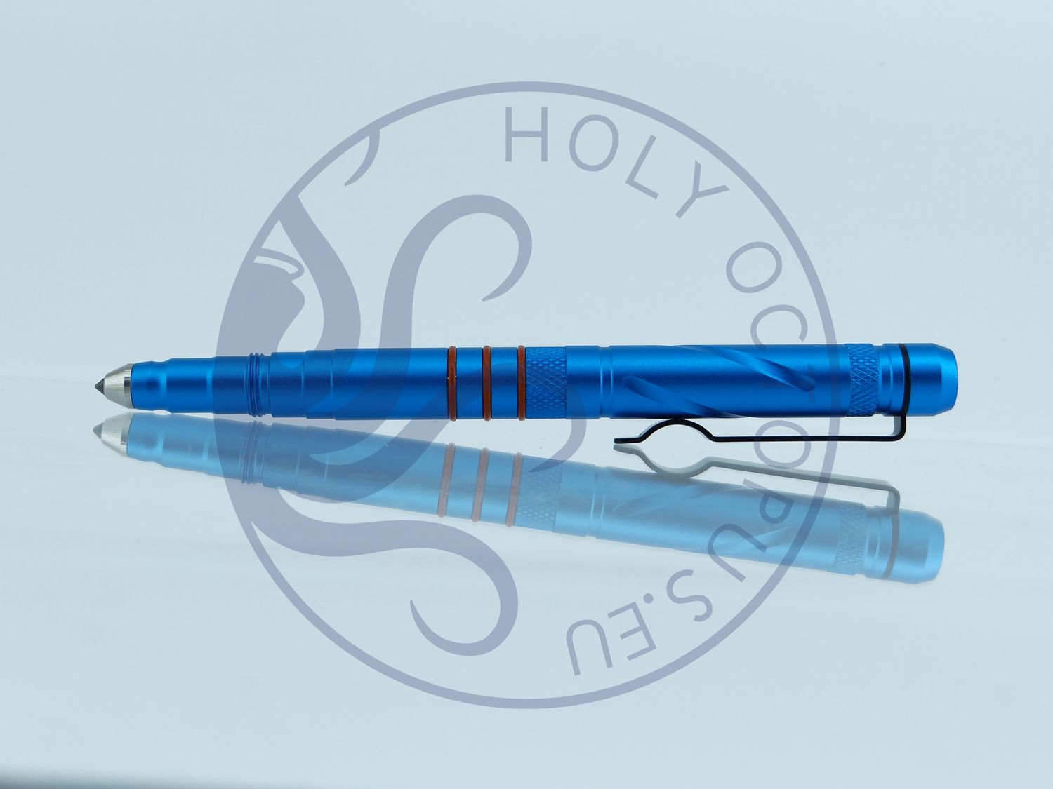 Resilience No 1 - Blau - Tungsten-Stahlspitze &amp; LED - Flugzeug-Aluminium