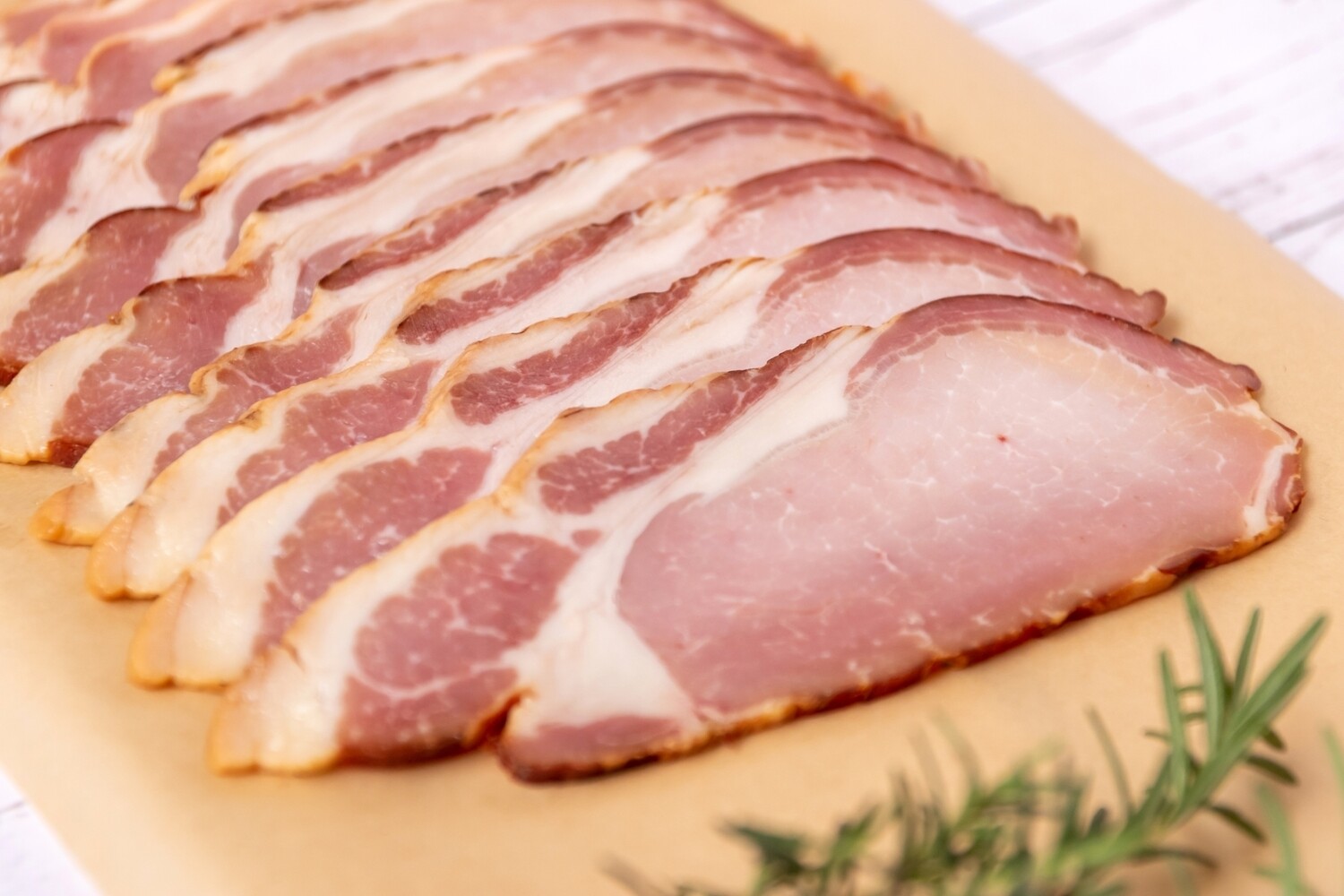 Canadian Bacon (Sliced) - 1 Kg bag
