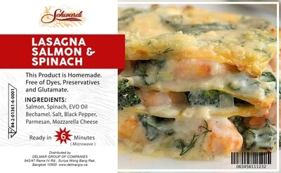 Lasagna Salmon & Spinach