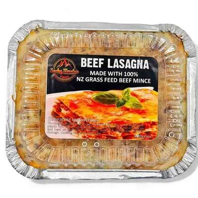 Beef Lasagna Made with 100% NZ Grass Fed Beef – 400g