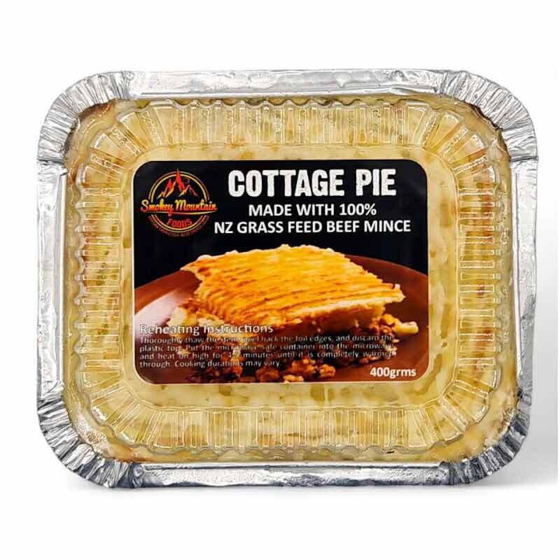 Cottage Pie with 100% NZ Grass Fed Beef &amp; Cheesy Potato Top – 400gr