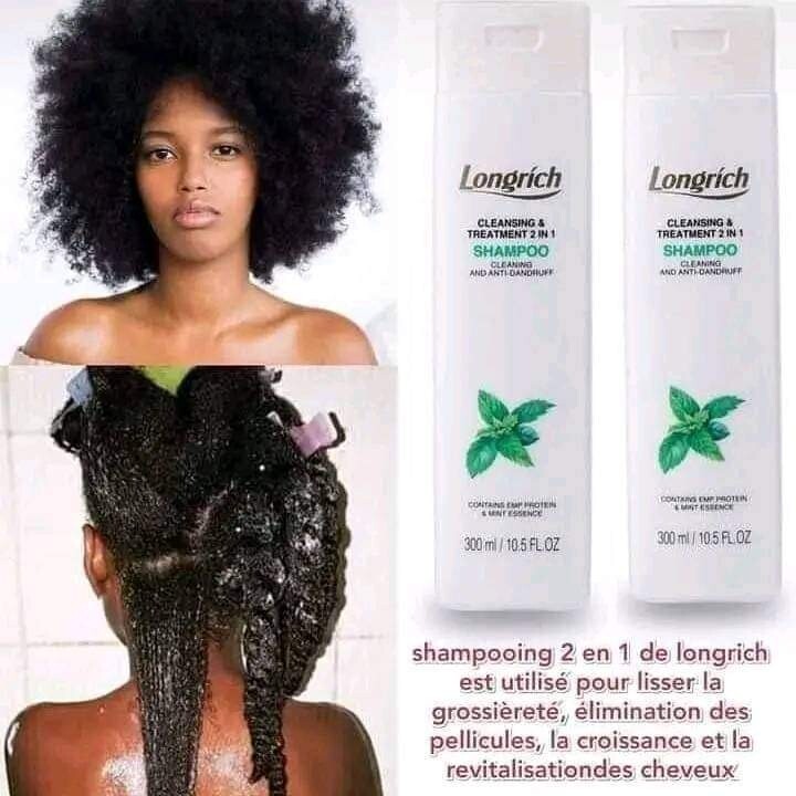 Champoing  2 en 1 de Longrich 