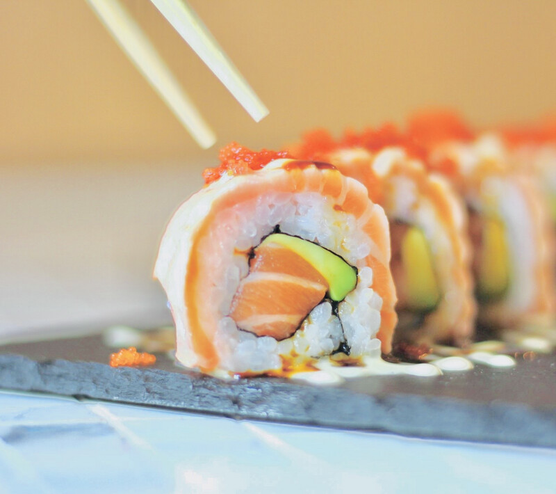 Salmon Sushi - 5 Piezas