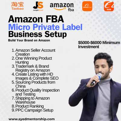 Complete MPL Brand Launching Service for Amazon US/UK Marketplaces- Free Limited Consultation(Only For Students)