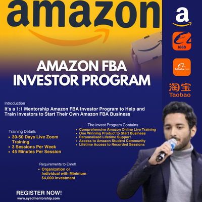 1v1 Amazon FBA Online Zoom Training