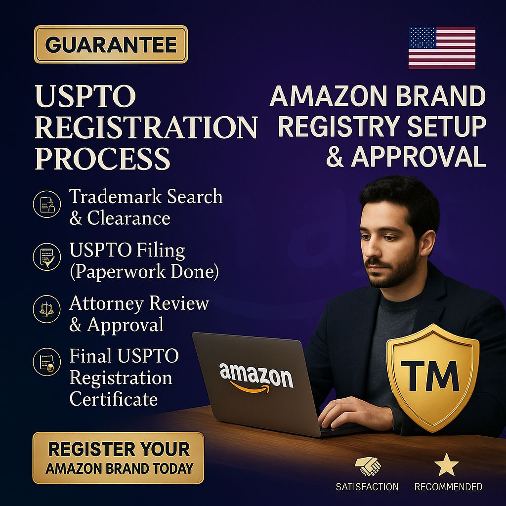 Complete Trademark &amp; Amazon Brand Registry USA