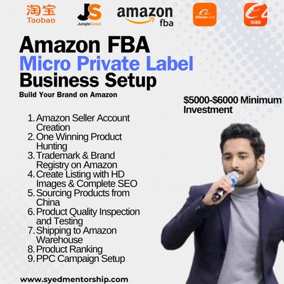 Complete MPL Brand Launching Service for Amazon US/UK Marketplaces- Free Limited Consultation