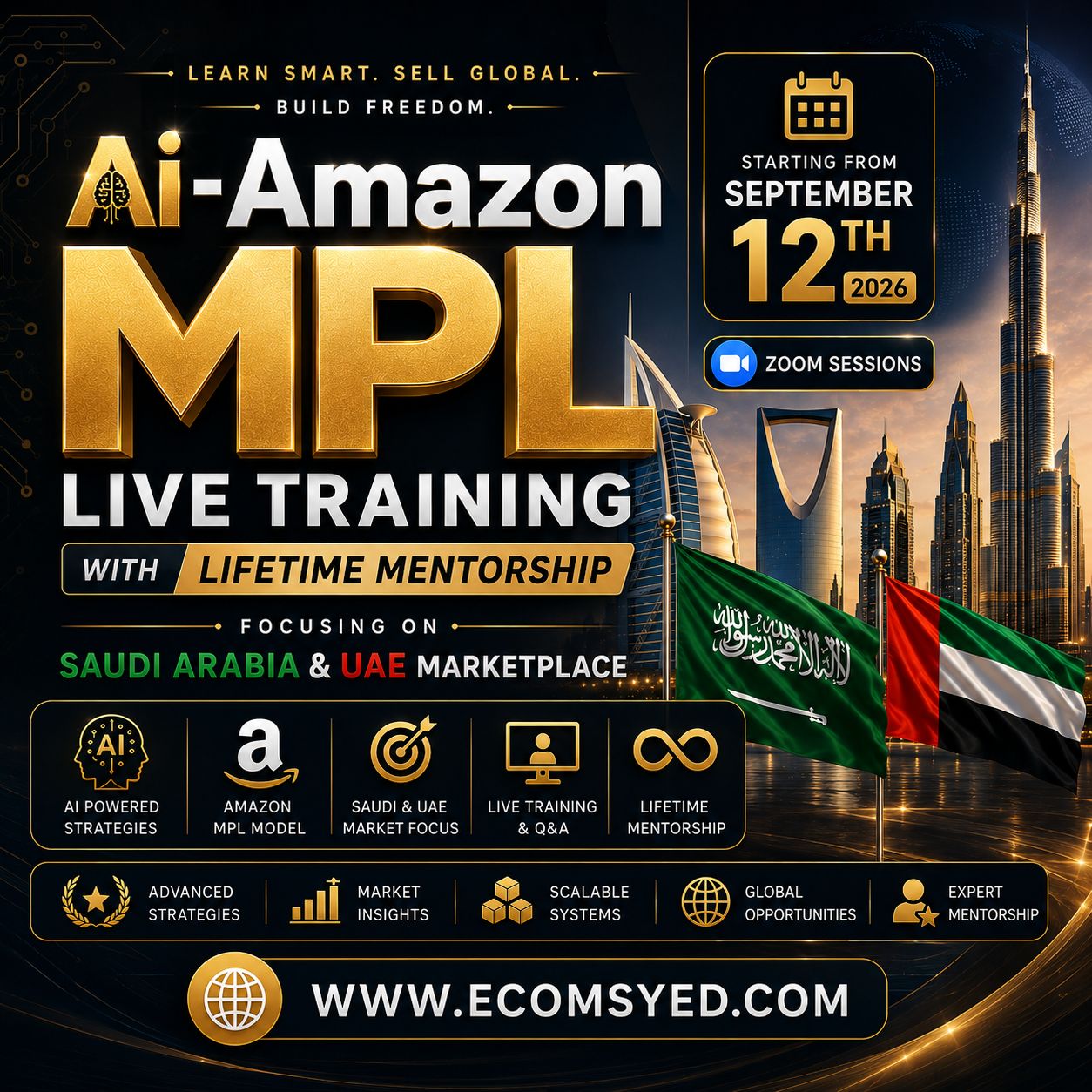 Ai-Amazon FBA Online Live Training With Lifetime Mentorship