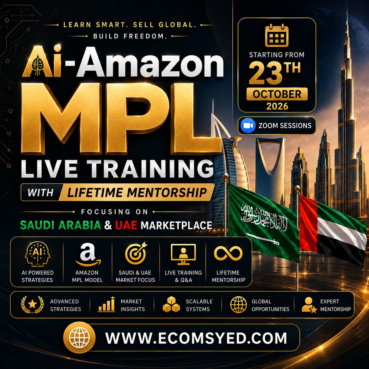 Ai-Amazon FBA Online Live Training With Lifetime Mentorship (20 Seats Only)