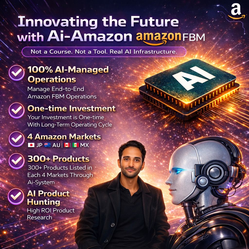 AI-Amazon™ | Fully Automated Amazon FBM System Across Global Marketplaces