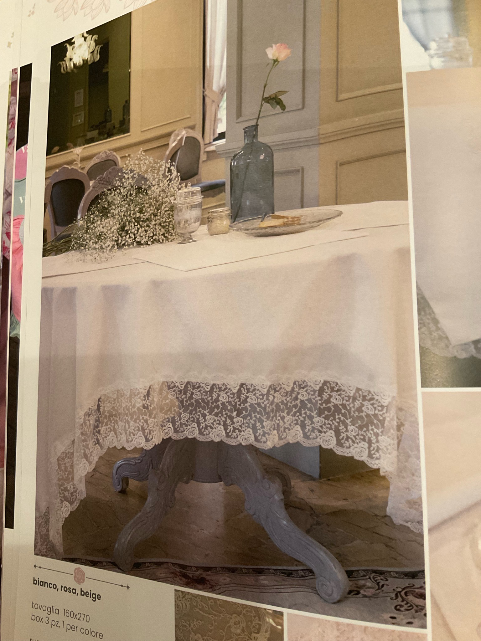 Copritavola Cloe rosa