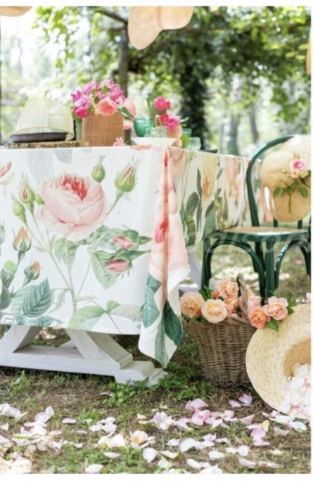 Tovaglia Rose del borgo con gala