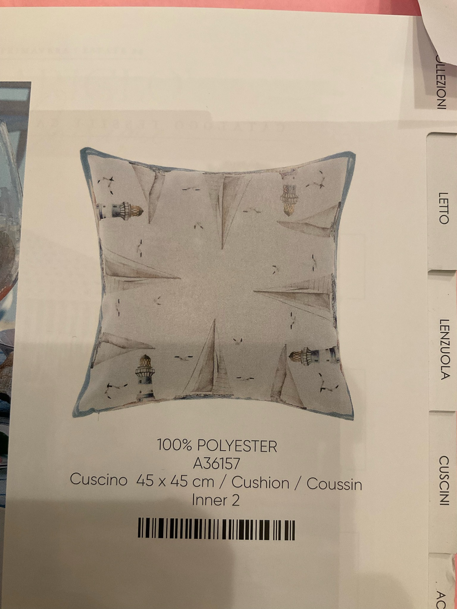 Cuscino ISOLA DEL GIGLIO