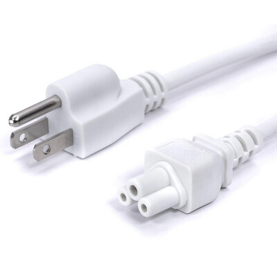 AC  Mickey Mouse Power Cord - White