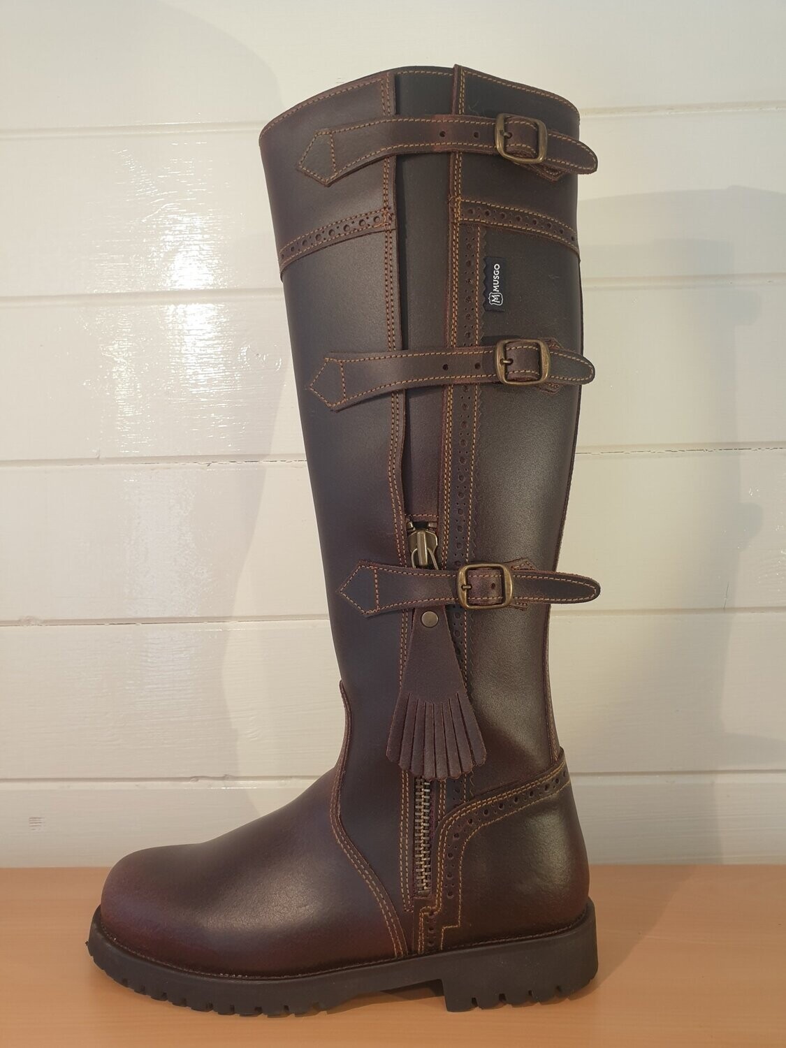 Model Classico, Verstelbaar, maat 42, bruin