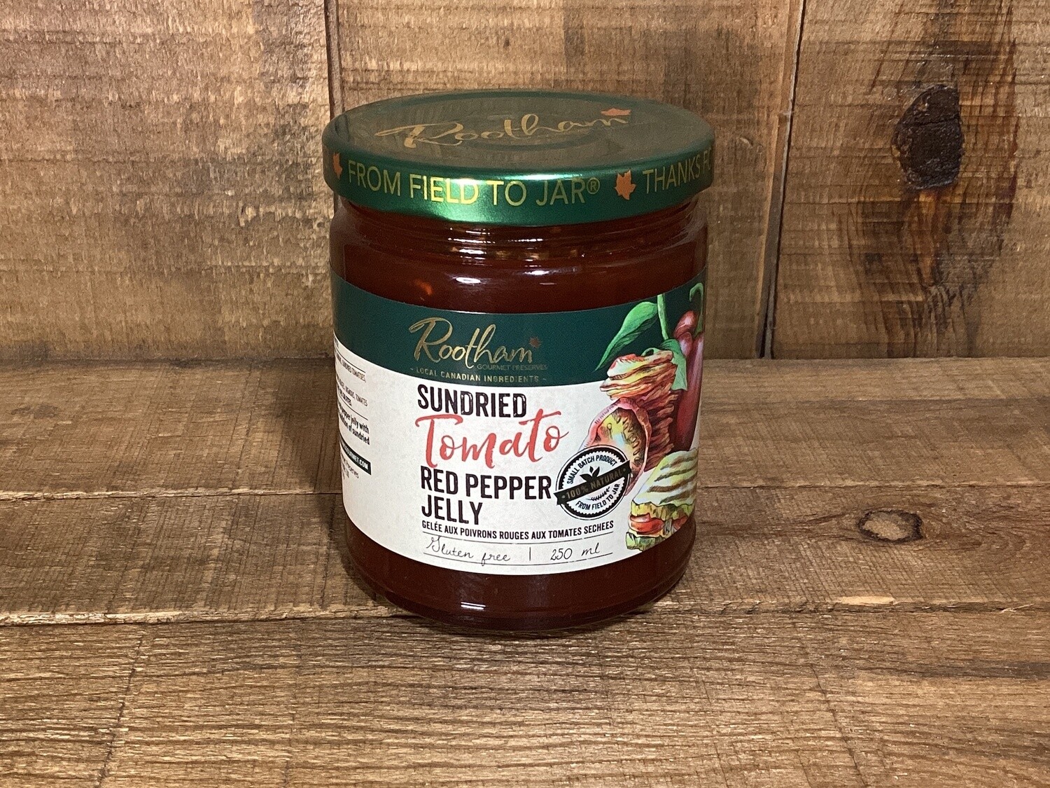 Rootham - Sundried Tomato Red Pepper Jelly 250ml