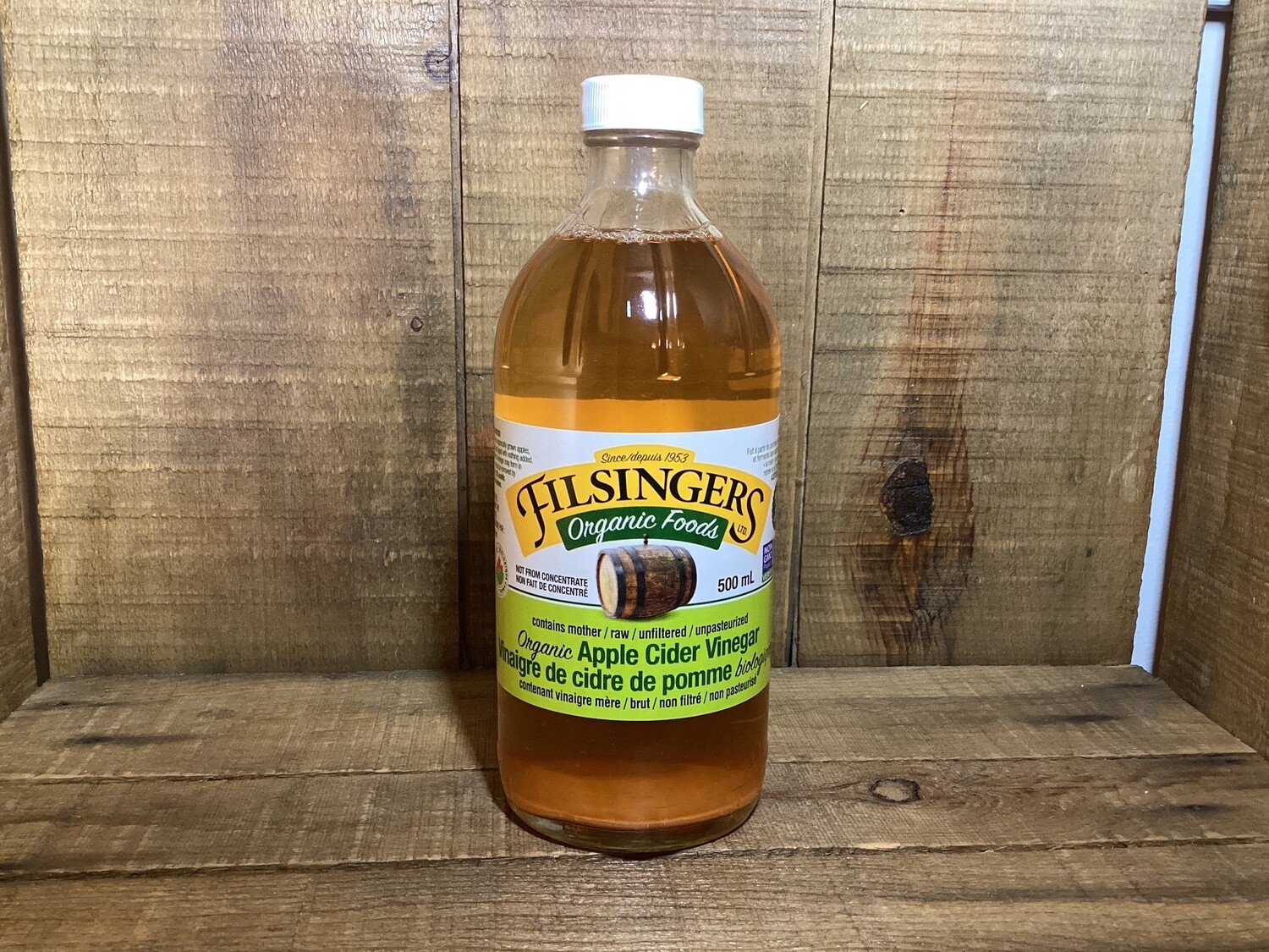 Filsinger’s Apple Cider Vinegar, Size: 500ml