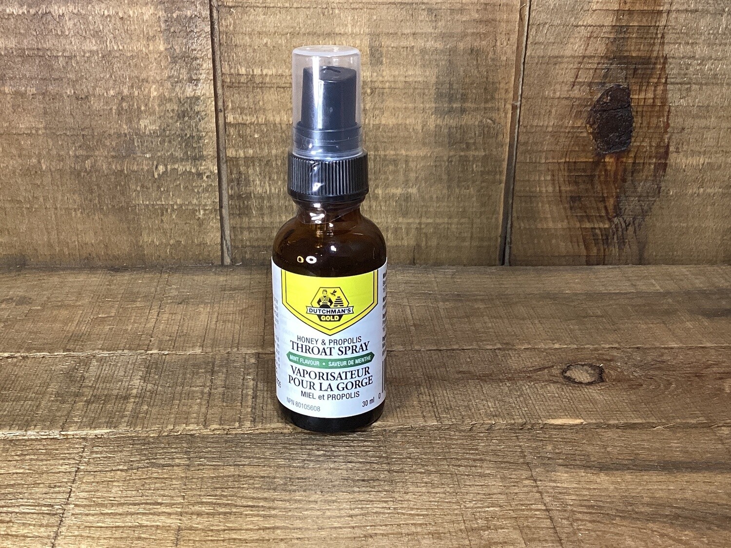 Dutchman’s Gold - Honey &amp; Propolis Mint Throat Spray - 30ml