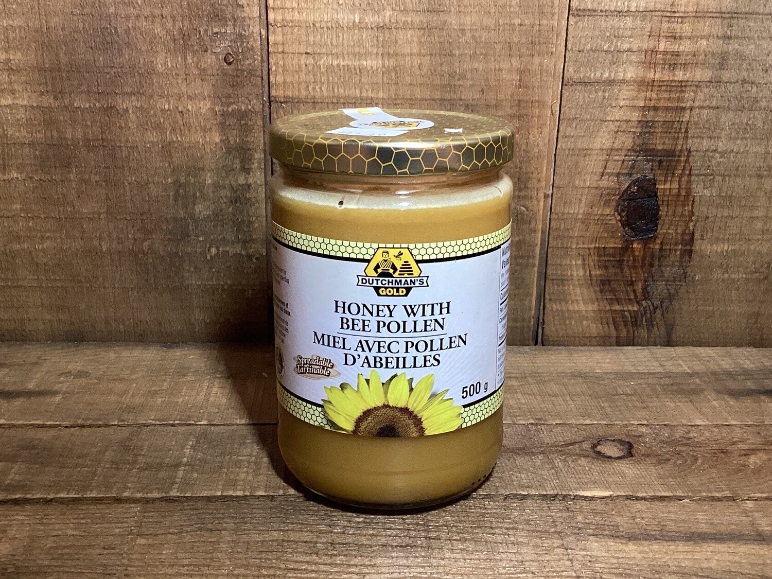 Dutchman’s Gold - Honey with Bee Pollen 500g
