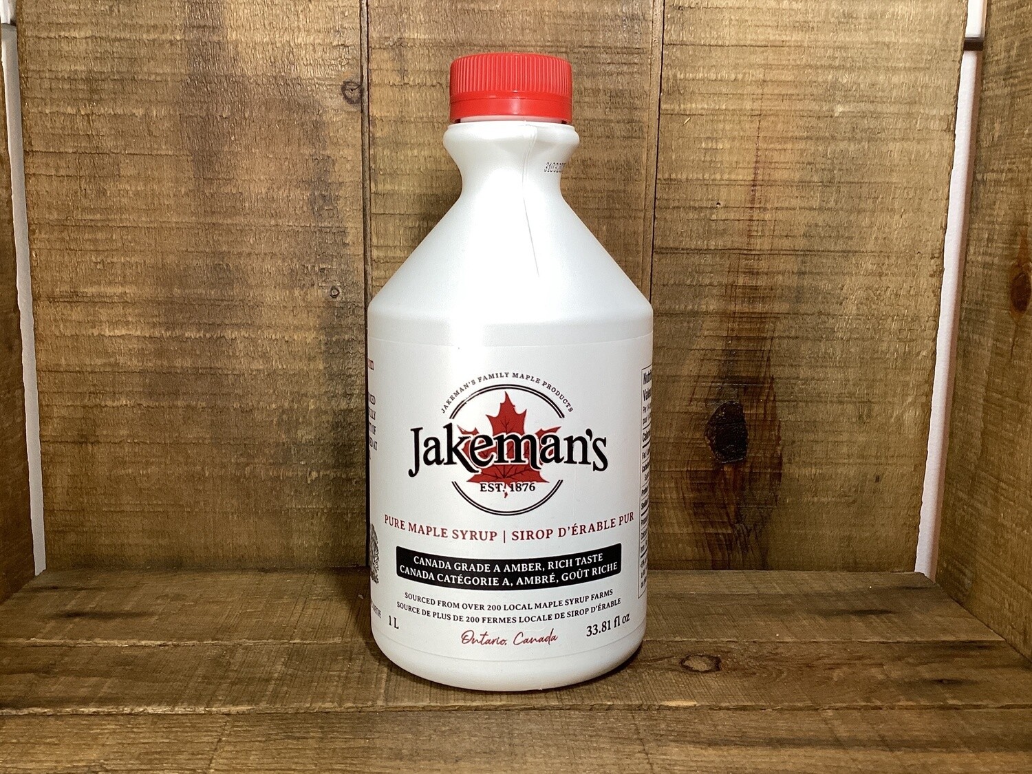 Jakeman’s - Maple Syrup - 1 Litre Jug