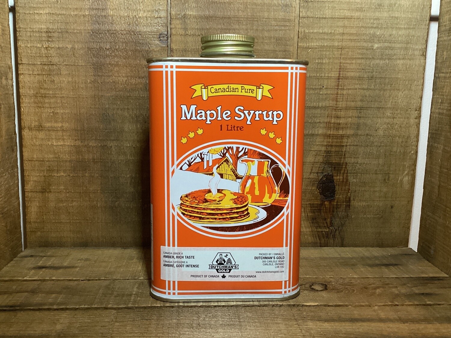 Dutchman’s Gold - Maple Syrup - Tin 1L
