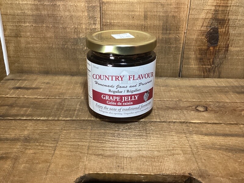 Country Flavour - Grape Jelly 250ml