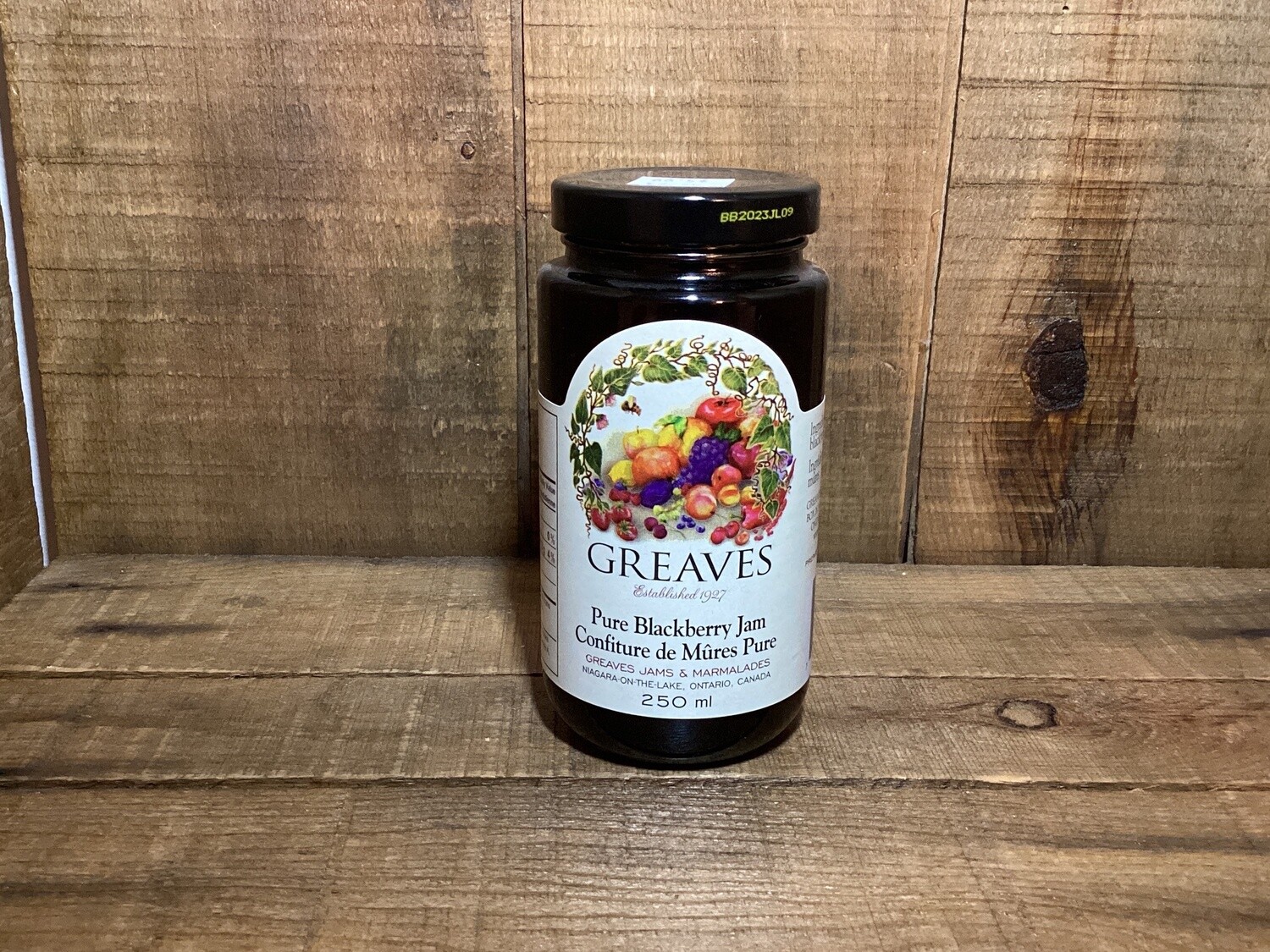 Greaves - Blackberry Jam 250ml