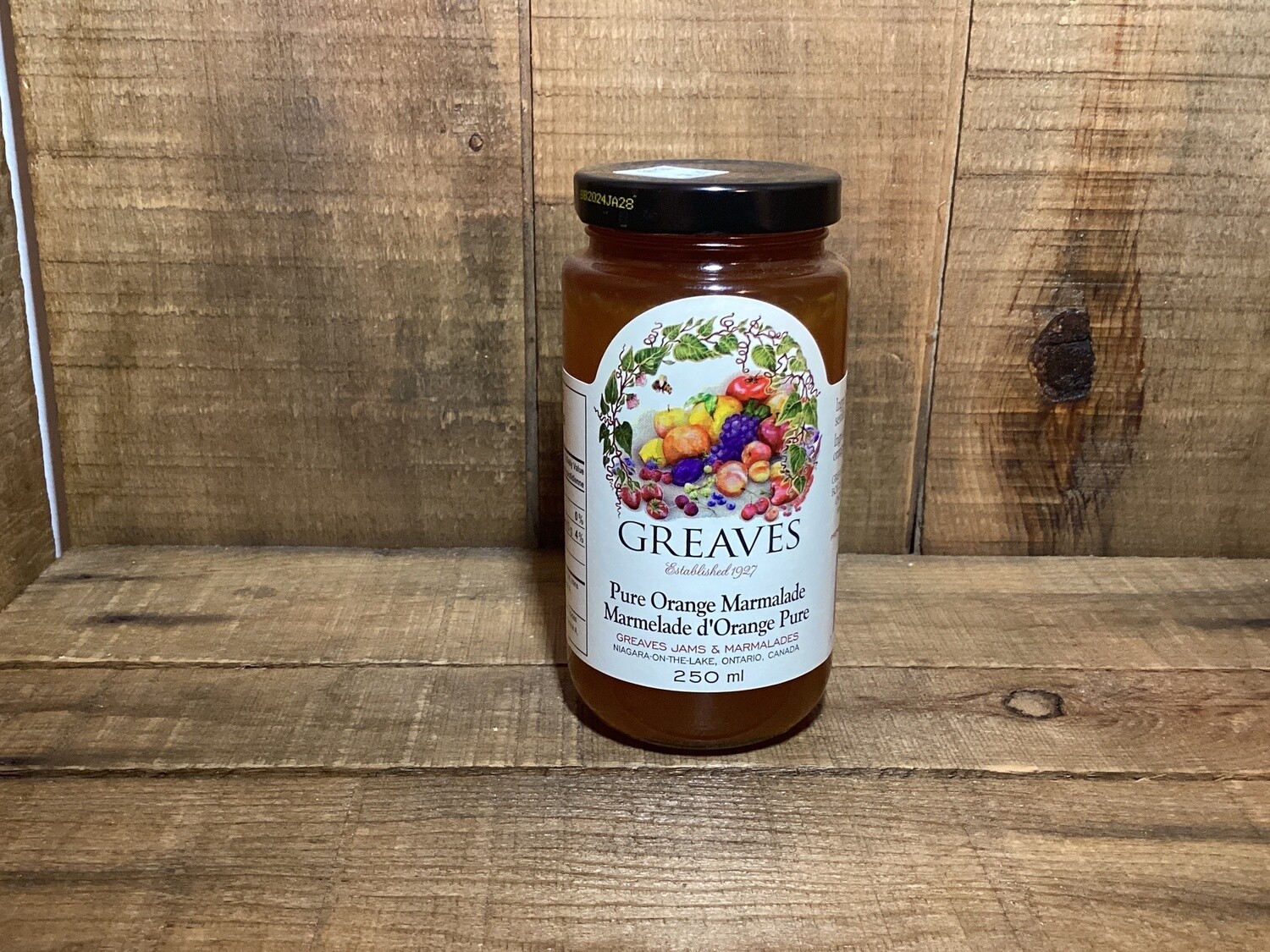 Greaves - Orange Marmalade 250ml