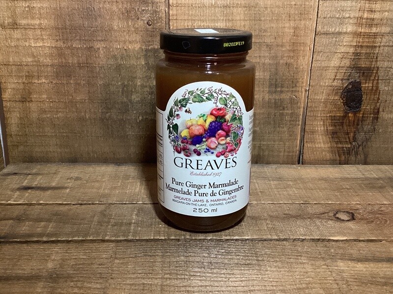 Greaves - Ginger Marmalade 250ml