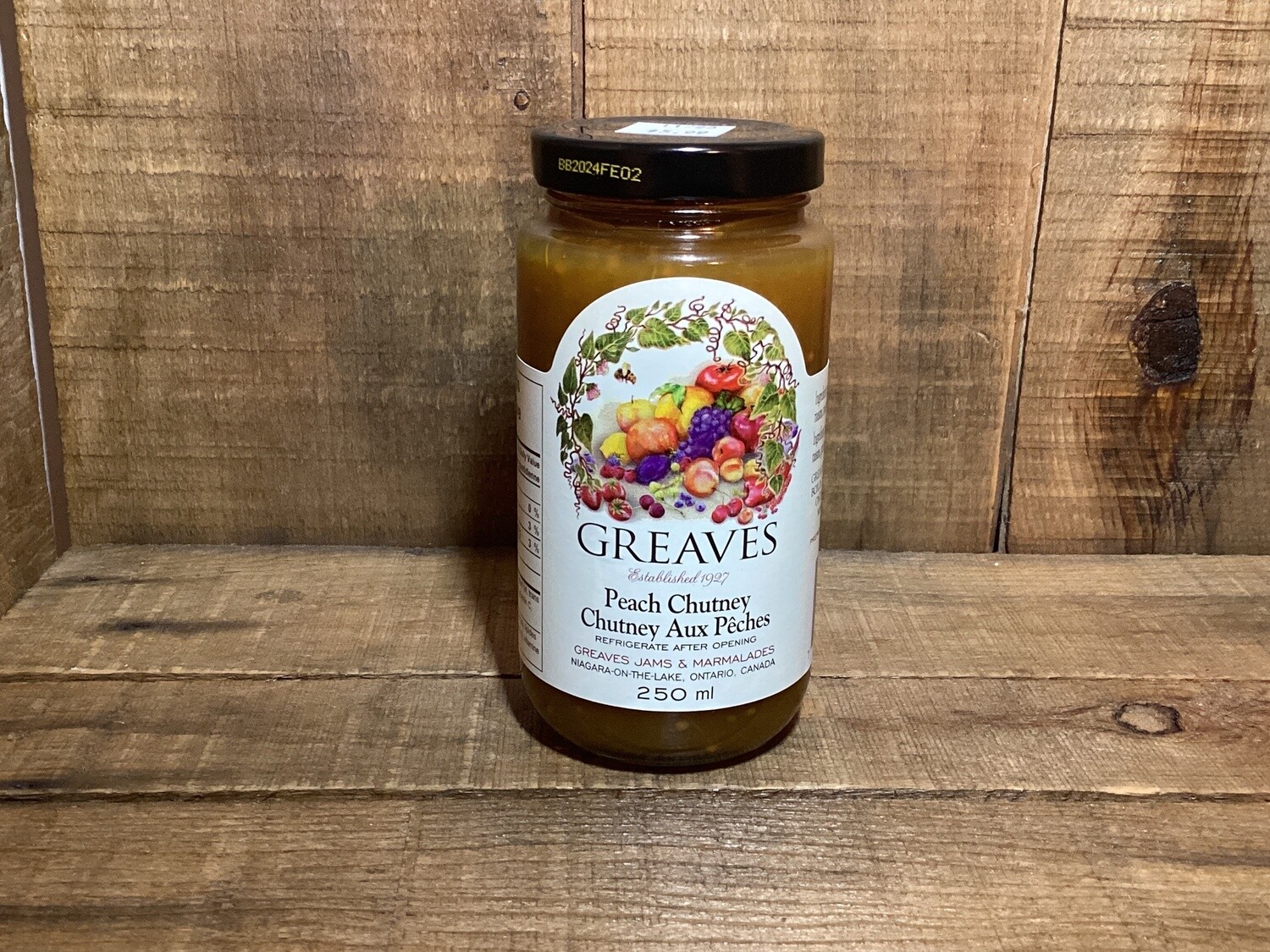 Greaves - Peach Chutney 250ml