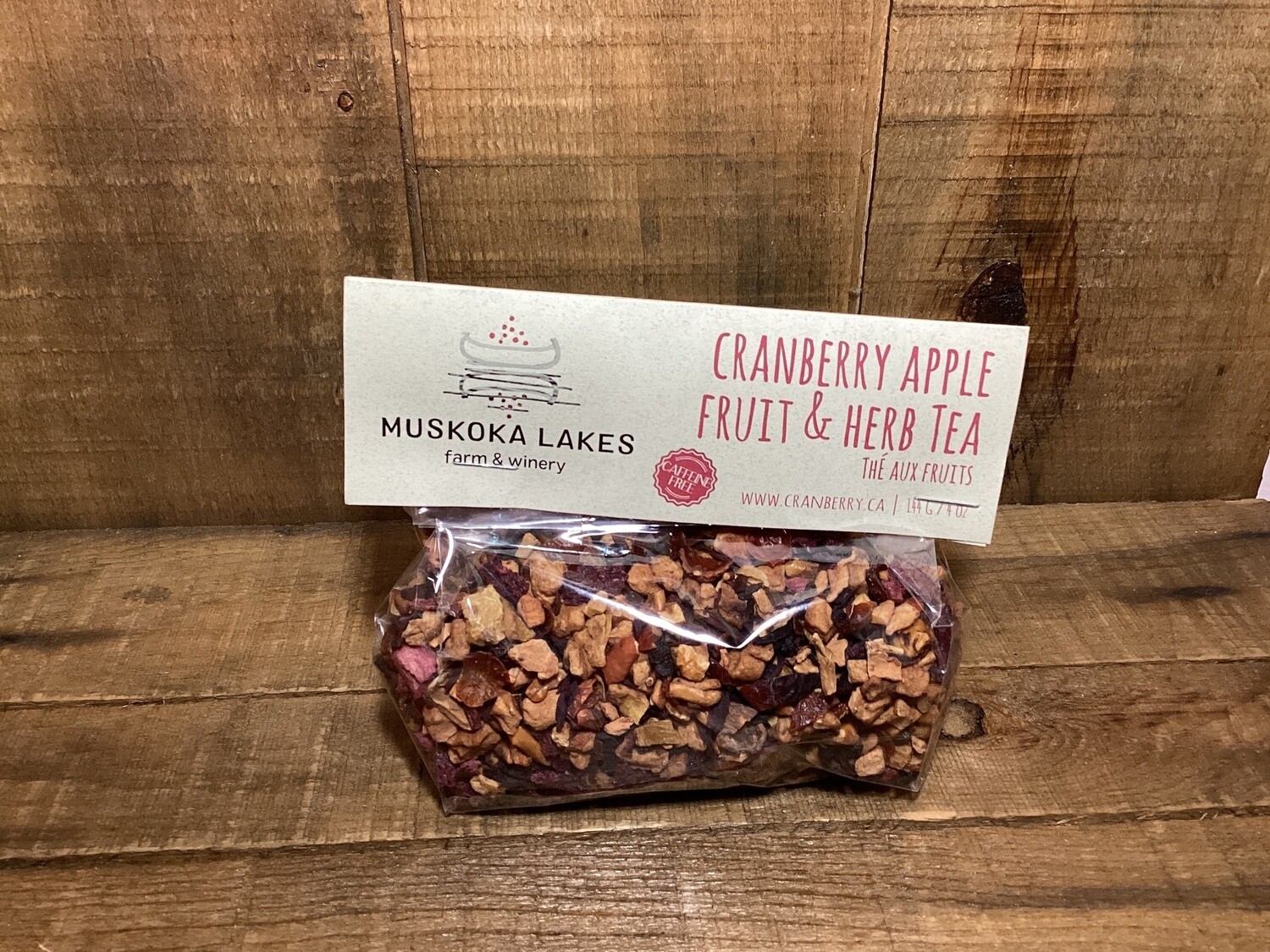 Muskoka Lakes - Cranberry Apple Fruit &amp; Herb Tea - 113g