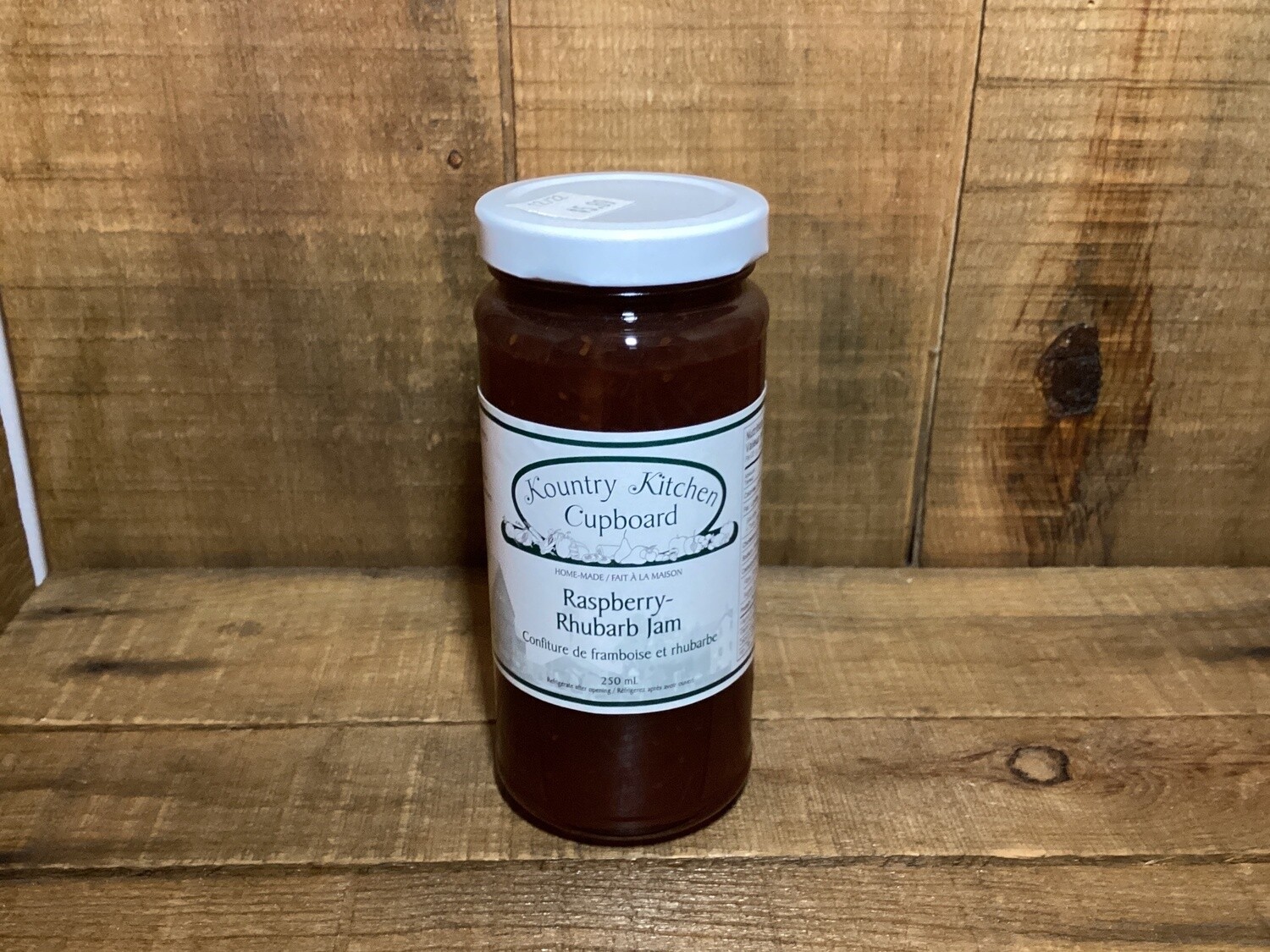 Kountry Kitchen - Raspberry Rhubarb Jam -250ml