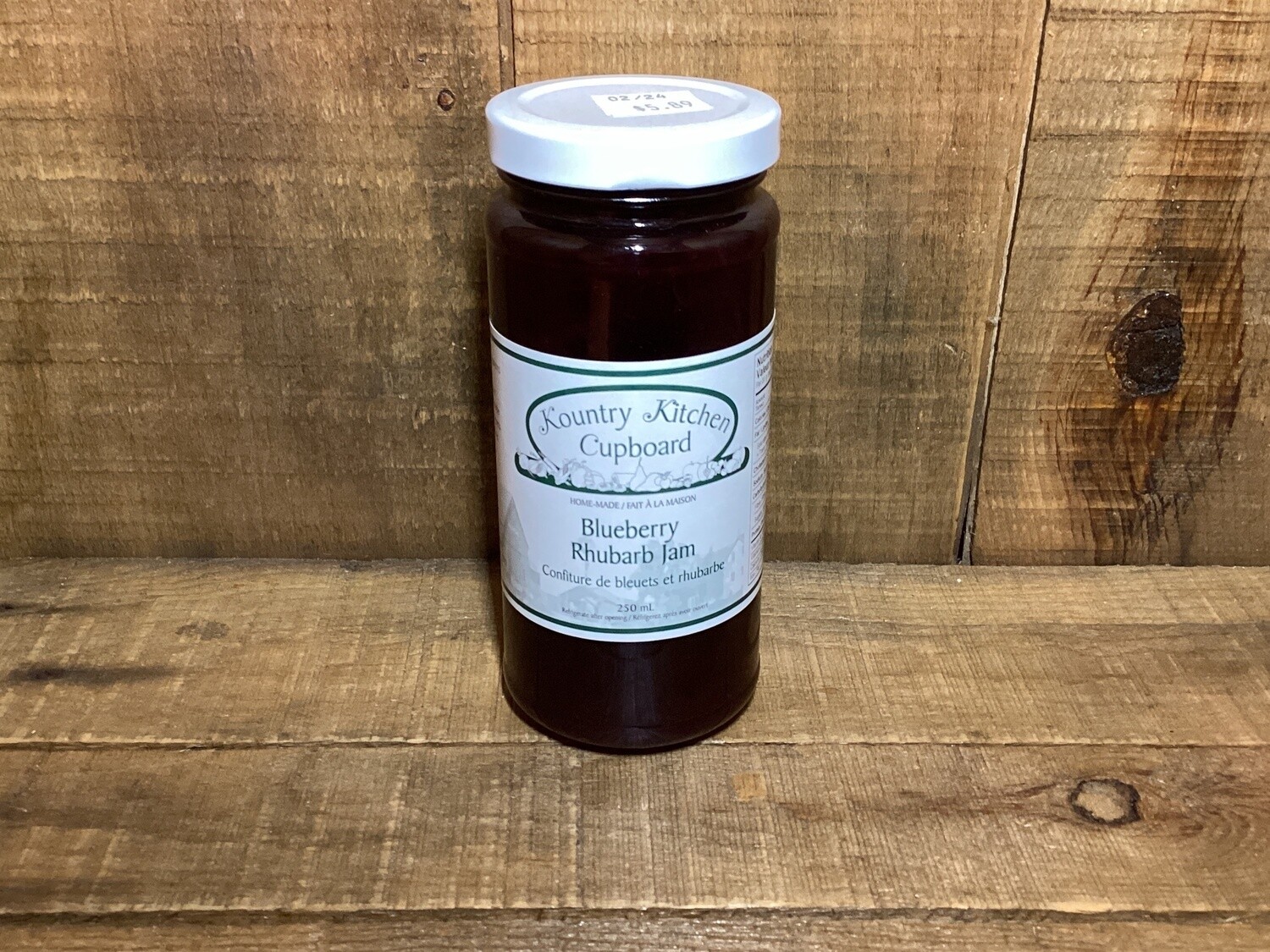 Kountry Kitchen - Blueberry Rhubarb Jam - 250ml