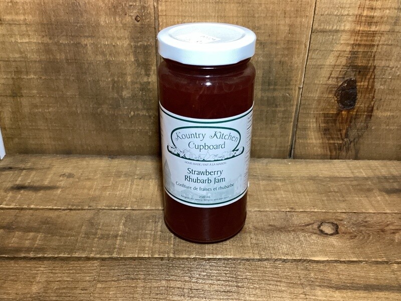 Kountry Kitchen - Strawberry Rhubarb Jam -250ml