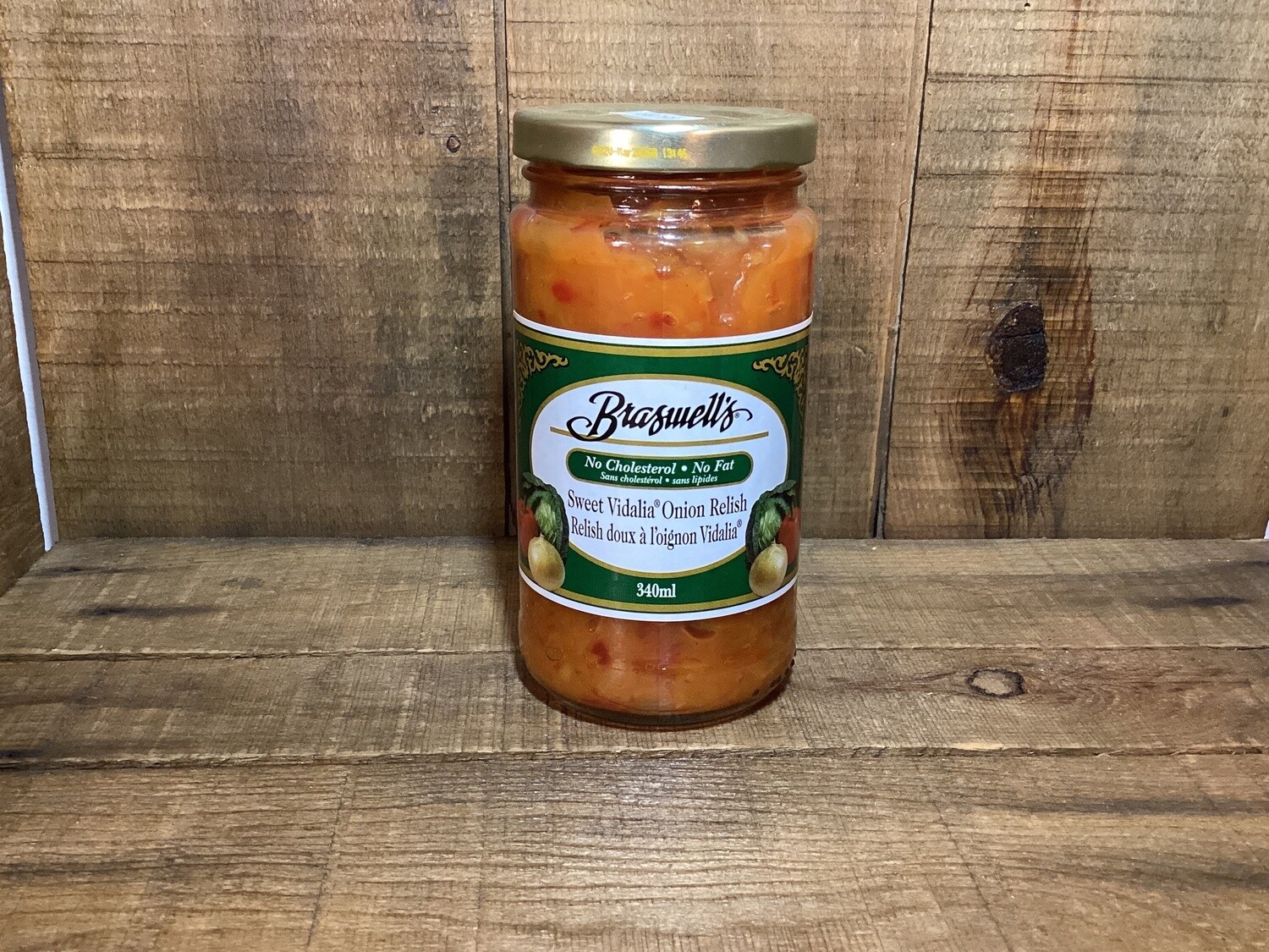 Braswells - Vidalia Onion Relish - 340ml