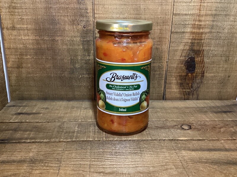 Braswells - Vidalia Onion Relish - 340ml