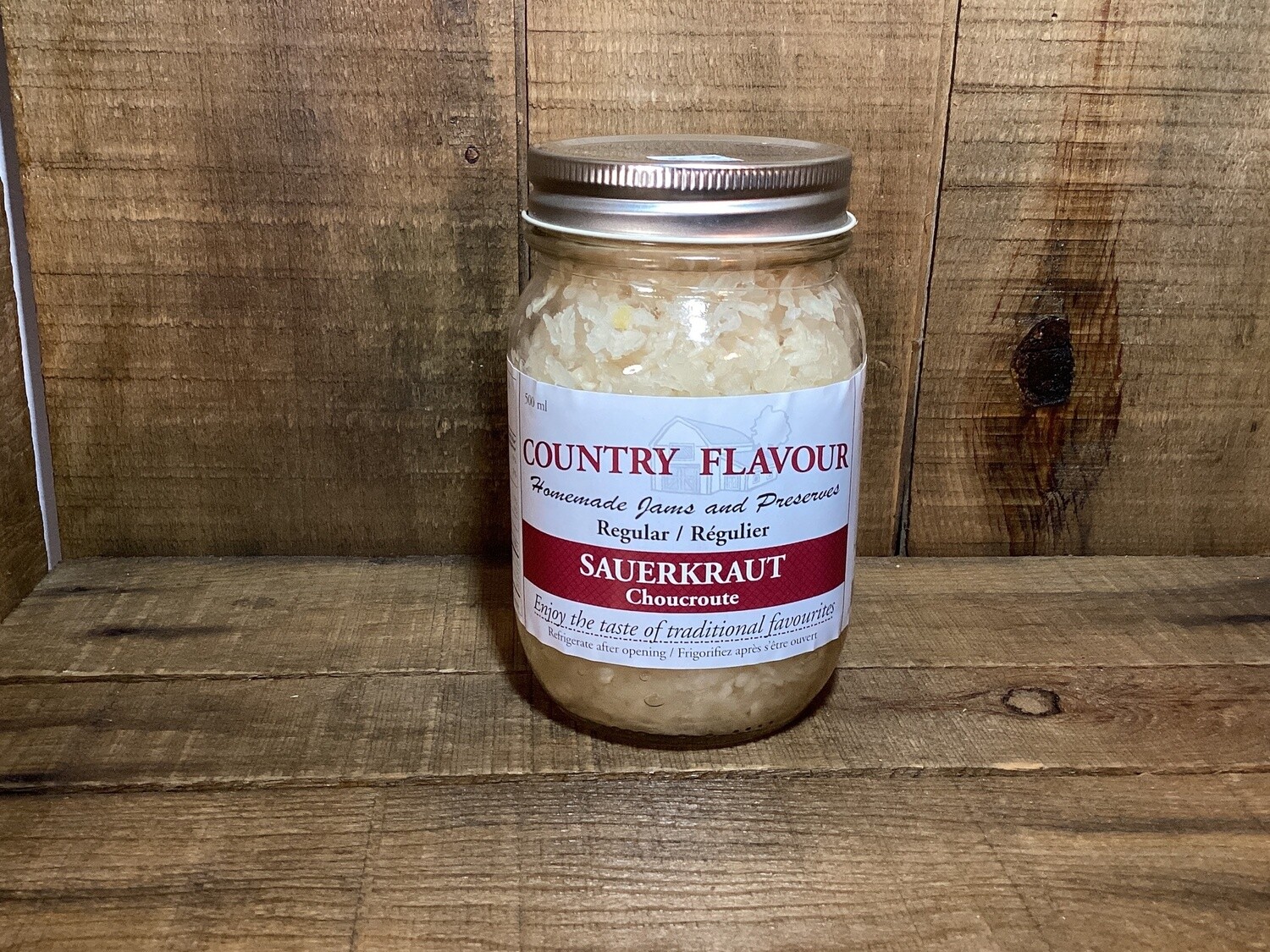 Country Flavour - Sauerkraut 500ml