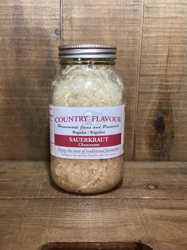 Country Flavour - Sauerkraut 1 Litre