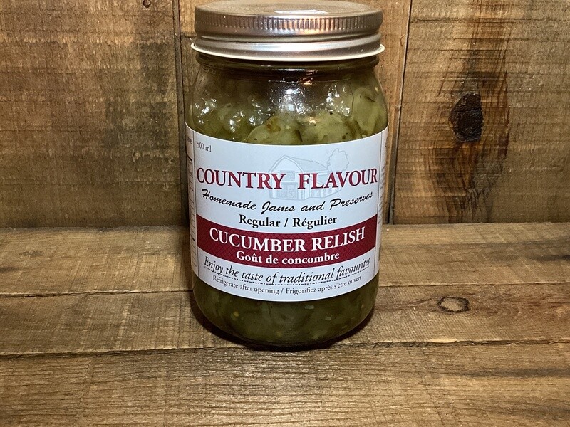 Country Flavour - Cucumber Relish 500ml
